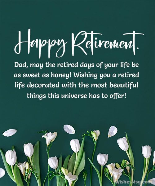 55 Happy Retirement Wishes Quotes Messages And Poems