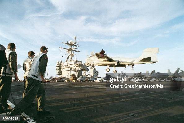 An Ea 6B Prowler From The Rooks Of Tactical Electronic Warfare