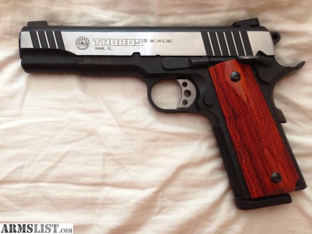 Armslist For Sale Taurus Pt 1911 9Mm Pistol