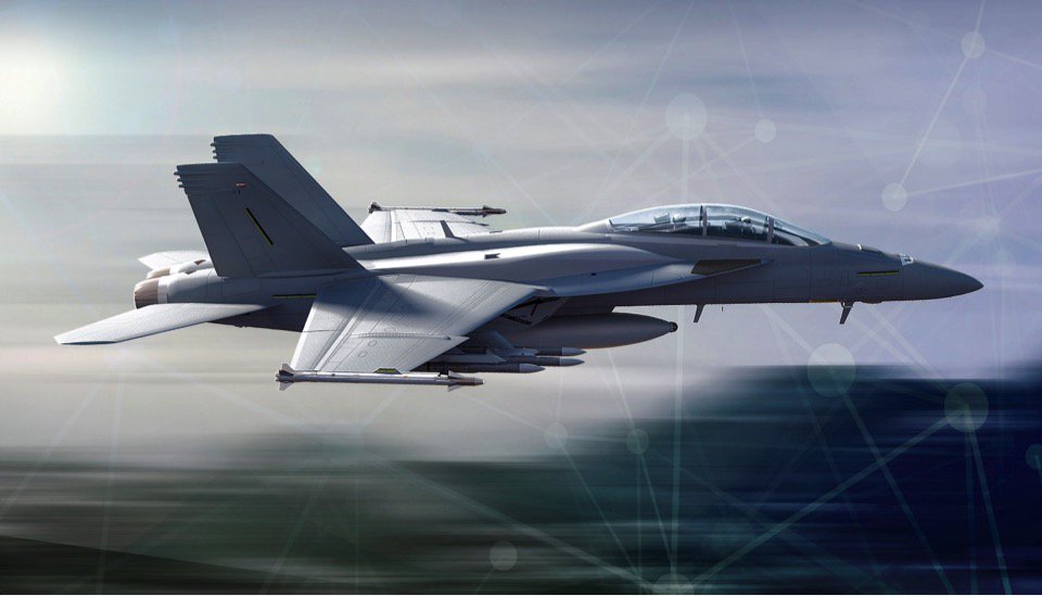 Boeing Entrega O Primeiro F 18 Super Hornet Block Iii Para Us Navy