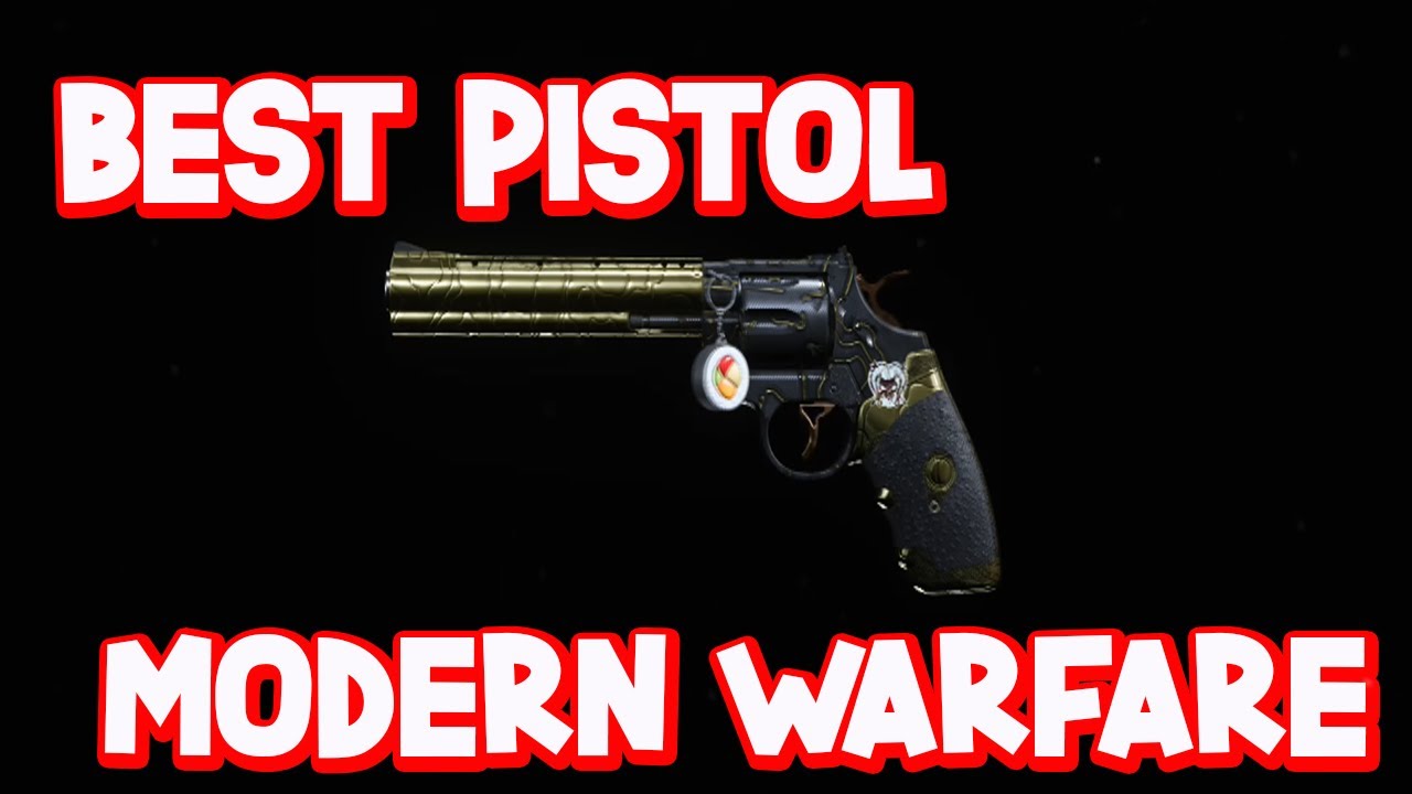 Call Of Duty Modern Warfare Best Pistol In The Game Youtube