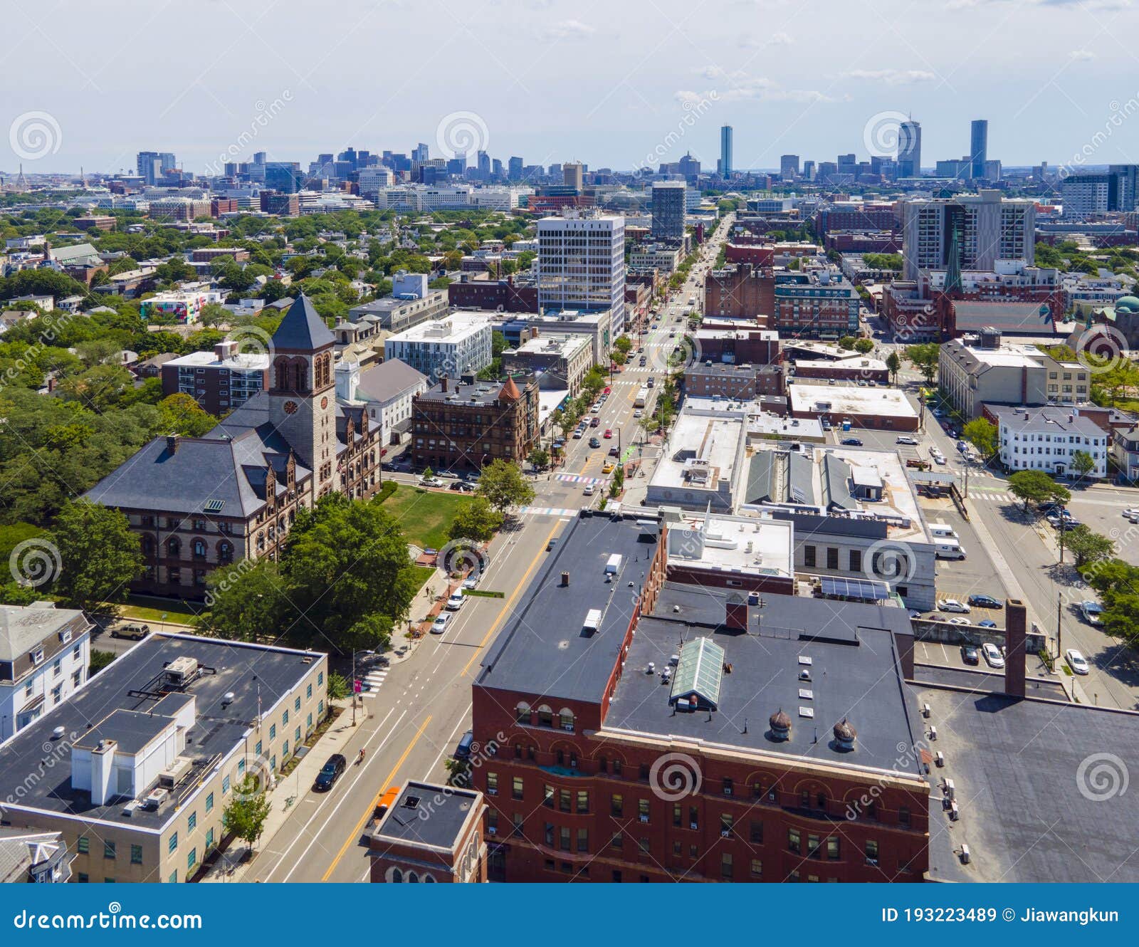 Cambridge City Hall Aerial View Massachusetts Usa Editorial Photography Image Of Council