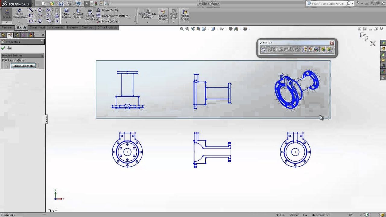 Converting 3D Models To 2D Youtube