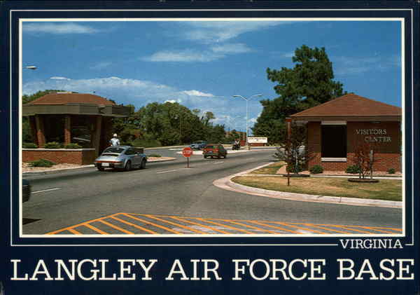 Count Langley Air Force Base Hampton Virginia Usa Stock Pictures