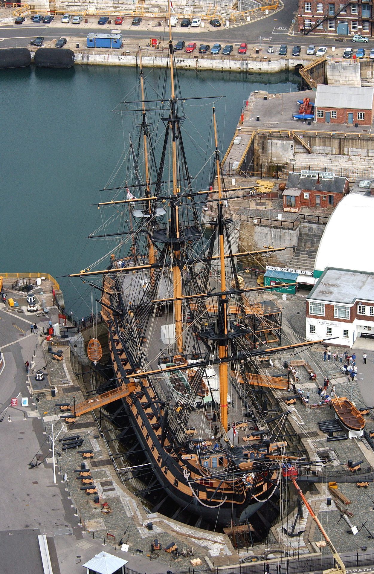 Dear Old Vessels Nelson And His Fleet Hms Victory Sails Into The