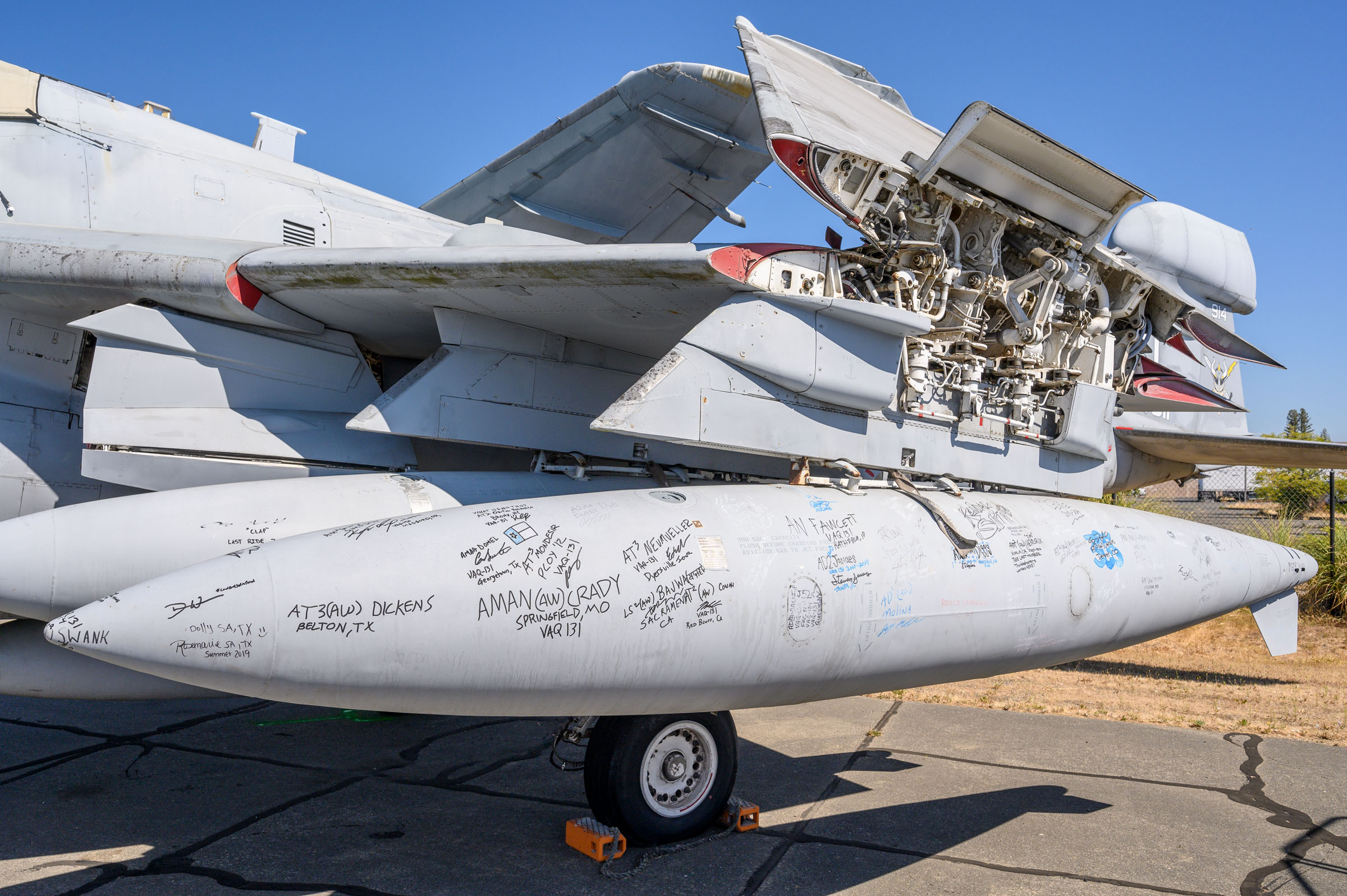 Ea 6B Prowler Pacific Coast Air Museum Navy Electronic