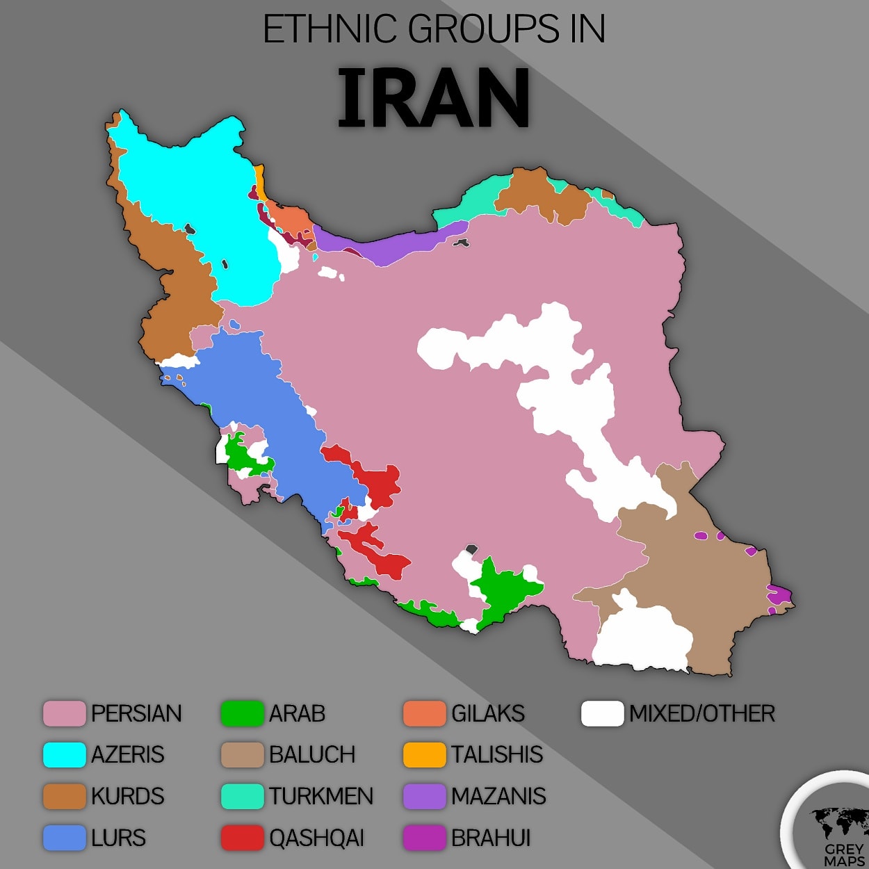 Ethnic Groups In Iran R Azerbaijan