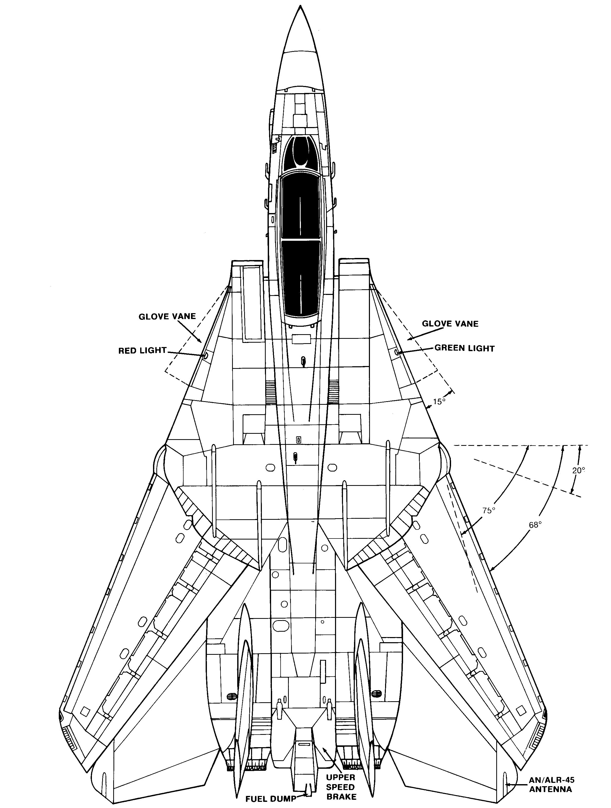 F 14 Tomcat Schematics