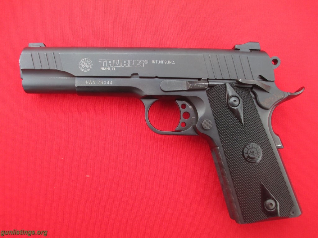 Gunlistings Org Pistols Wts Nice Taurus Pt 1911 In 45