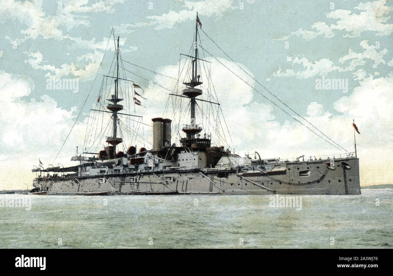 Hms Majestic Majestic Class Of Nine Pre Dreadnought Battleships