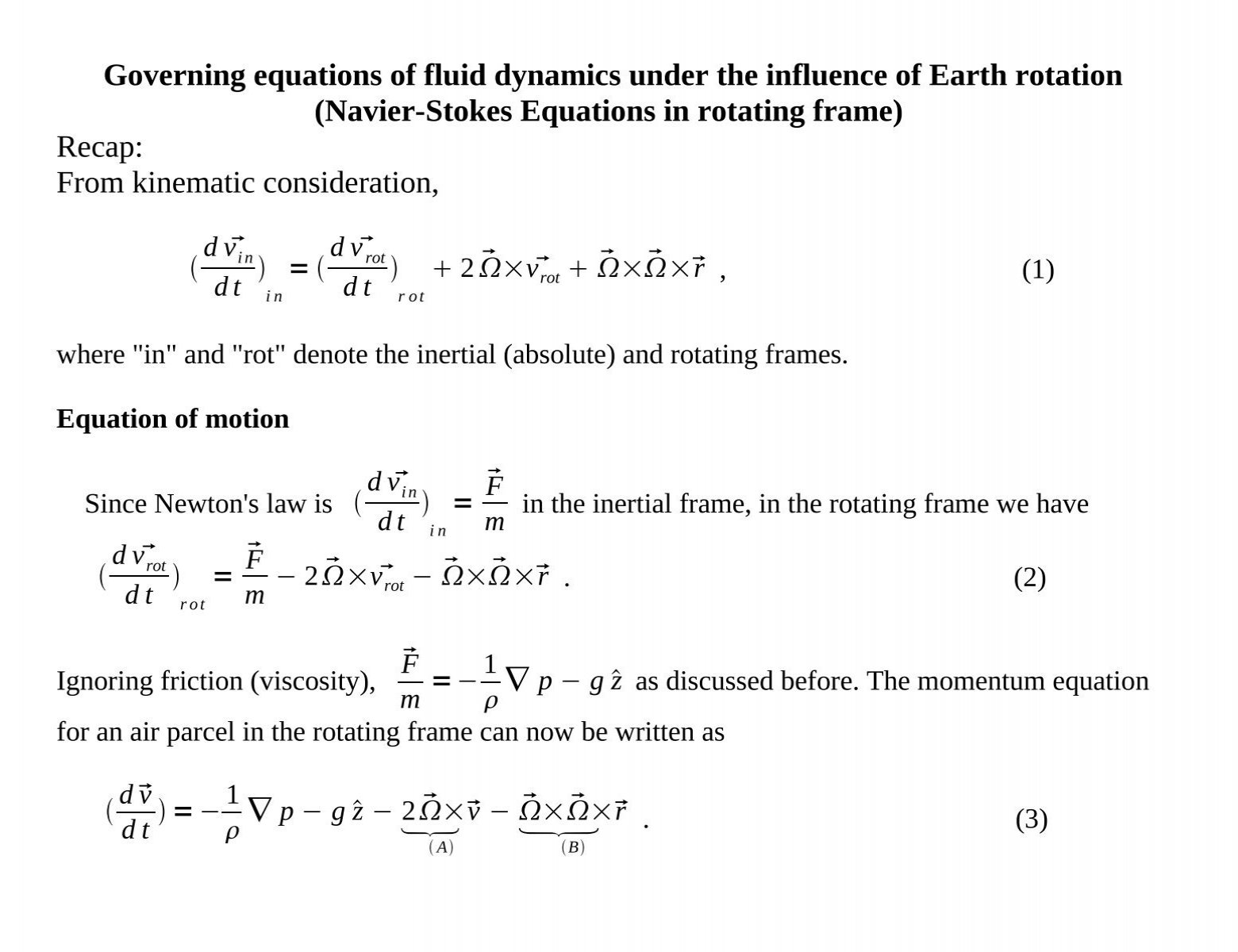 Decoupling Governing Equations Made Easy