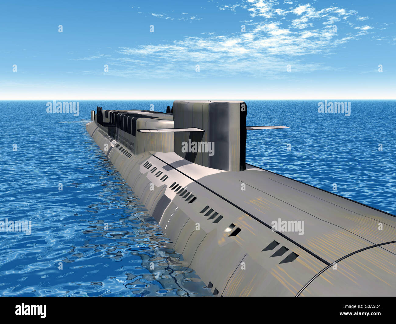 Inside Of A Nuclear Submarine Stock Photo Alamy