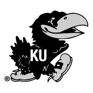 Kansas Jayhawks Logo Black And White Brands Logos