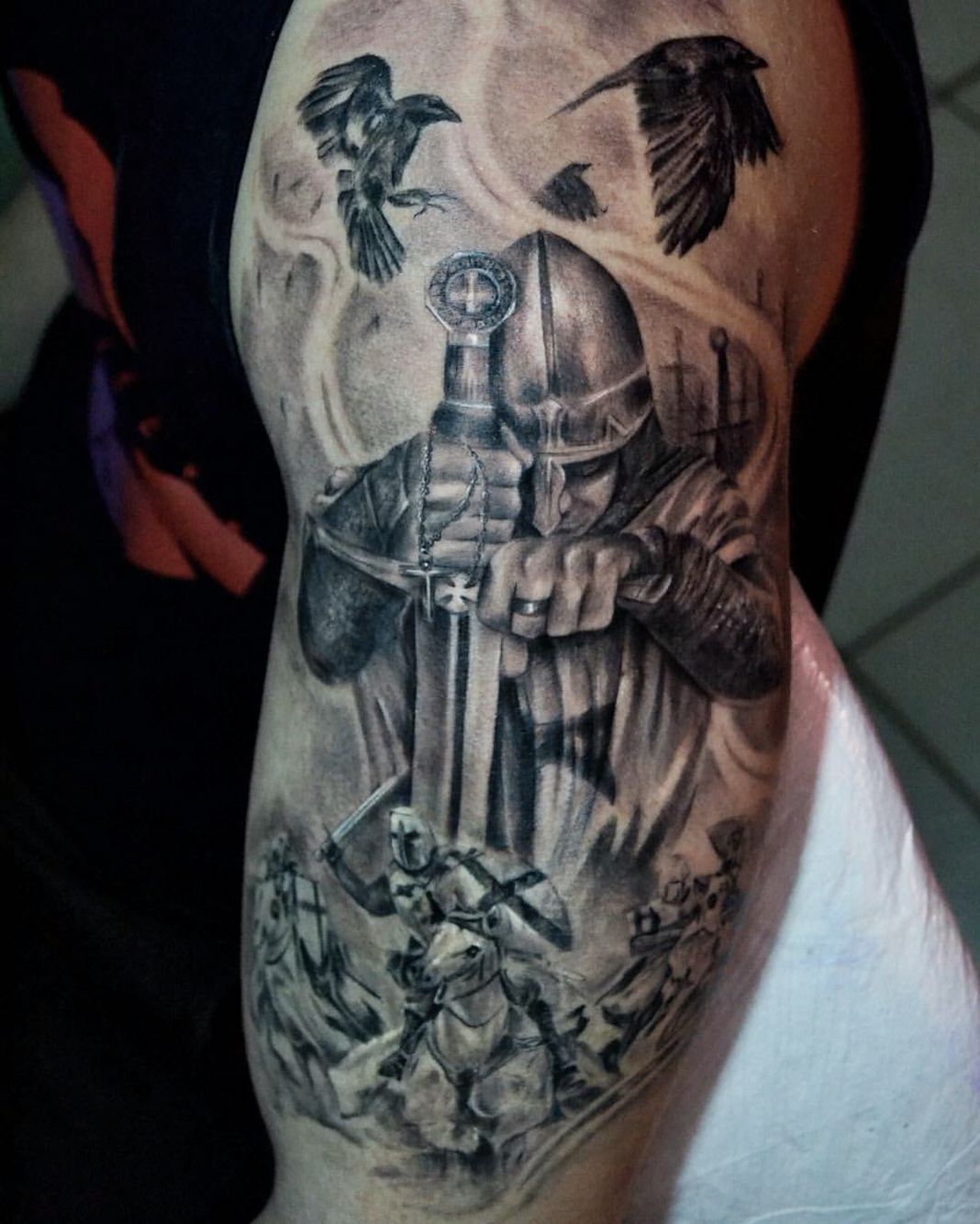 5 Symbolic Knights Templar Tattoo Designs