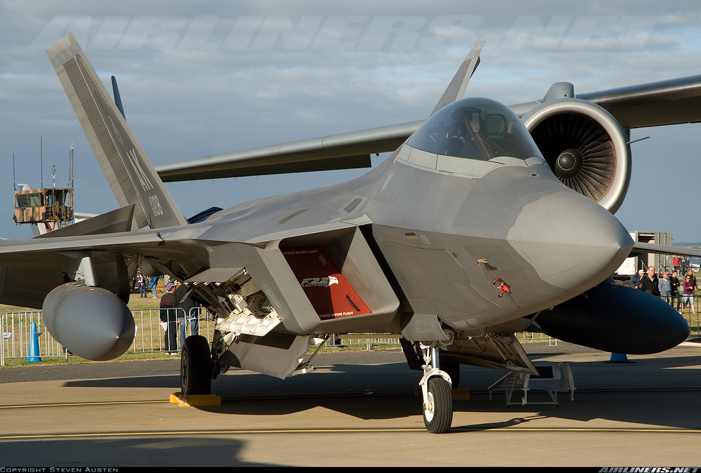 Lockheed Martin F 22A Raptor Usa Air Force Aviation Photo