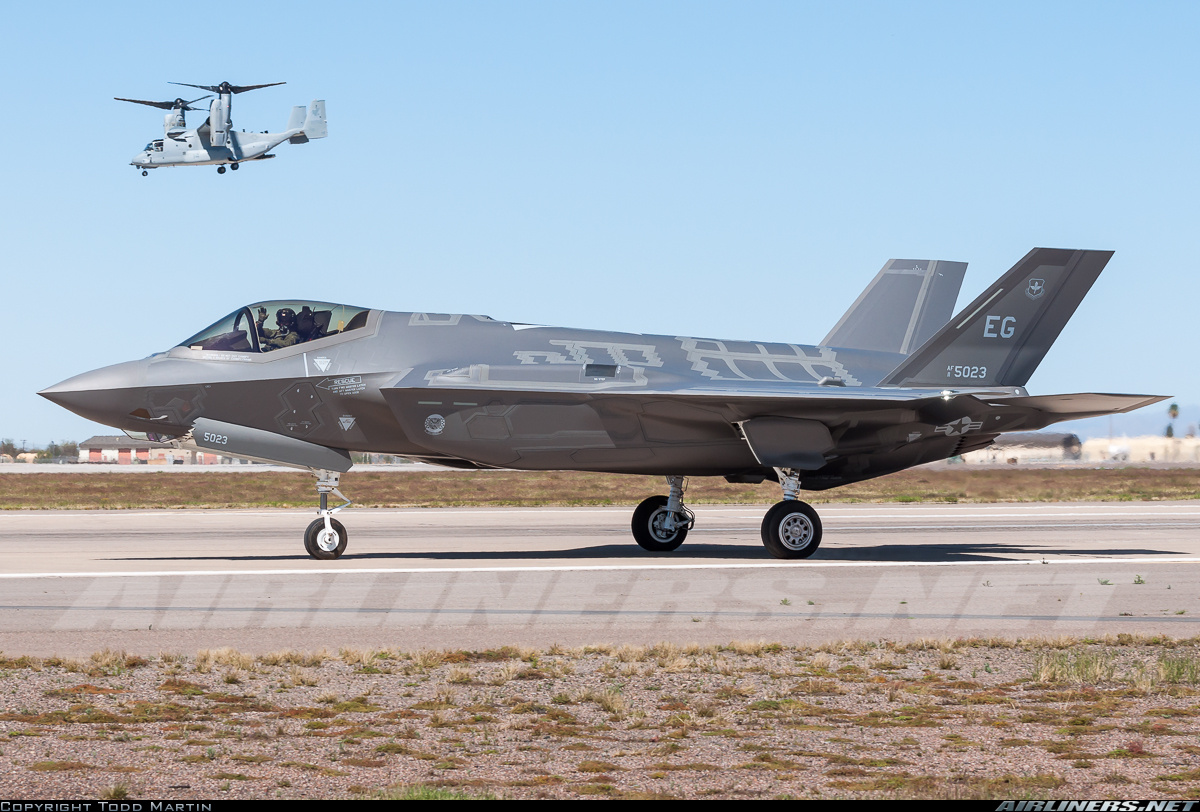 Lockheed Martin F 35A Lightning Ii Usa Air Force Aviation Photo