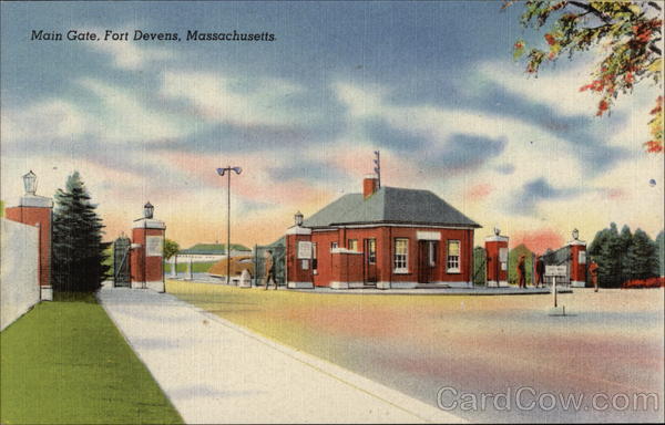 Main Gate Fort Devens Ma