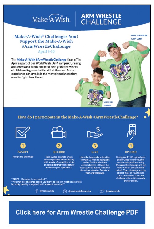 Make A Wish Challenges You To Support World Wish Day This April