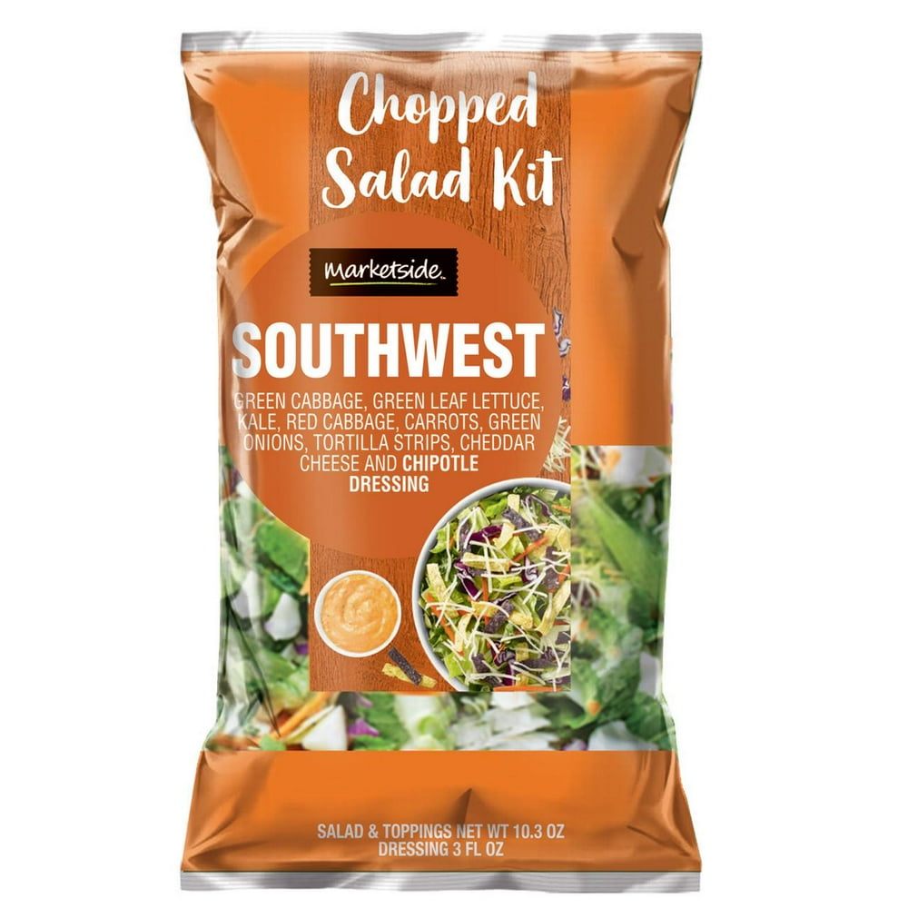 Marketside Southwest Chopped Salad Kit 10 3 Oz Walmart Com Walmart Com