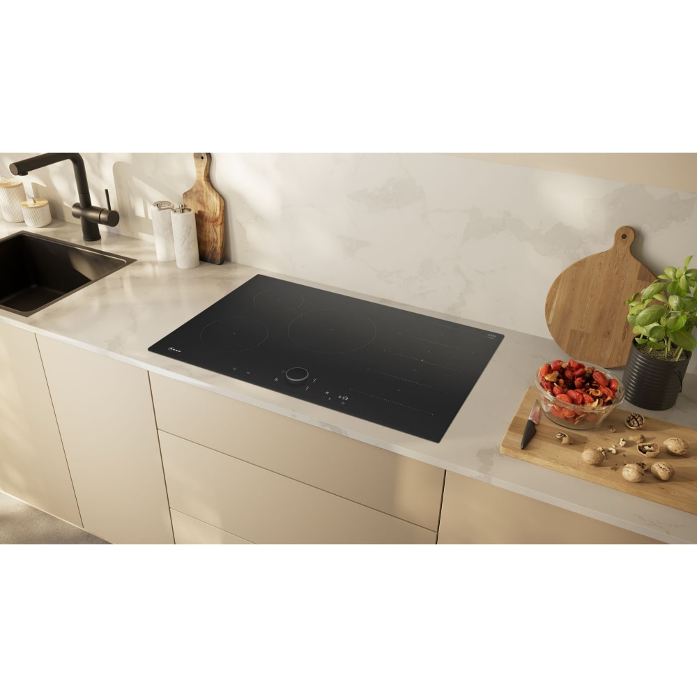 Neff T68fuv4l0 80Cm Flexinduction Hob Black Appliance City