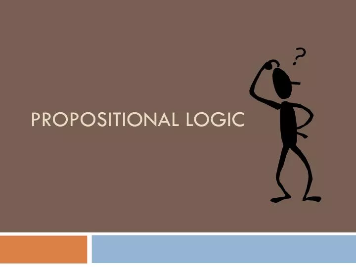 Ppt Propositional And Predicate Logic Powerpoint Presentation Free