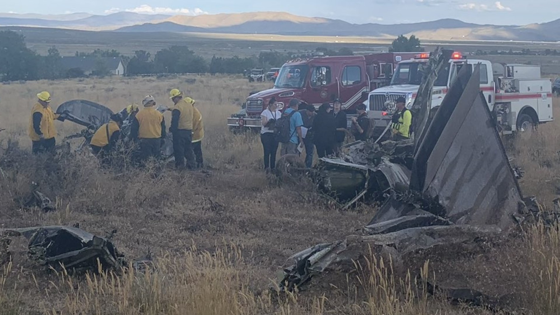 Reno Air Race Crash 2 Pilots Die In Mid Air Collision Abc10 Com