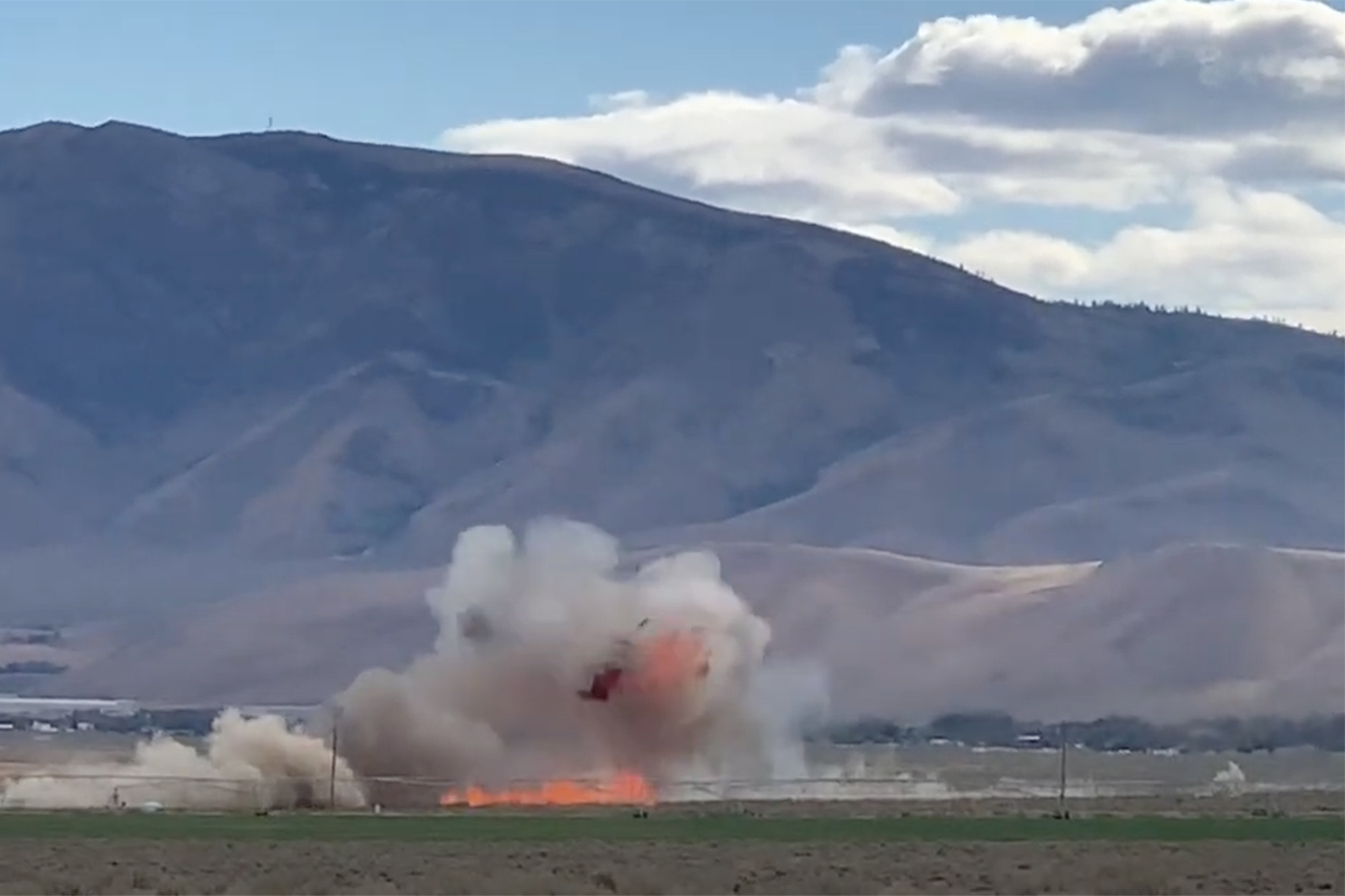 Reno Air Race Pilot Dead After Plane Goes Down In Fiery Crash