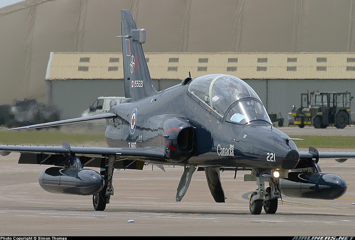 Royal Canadian Air Force Bae Ct 155 Hawk Advanced Jet Trainer