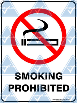 Smoking Prohibited Buy Now Safety Choice Australia