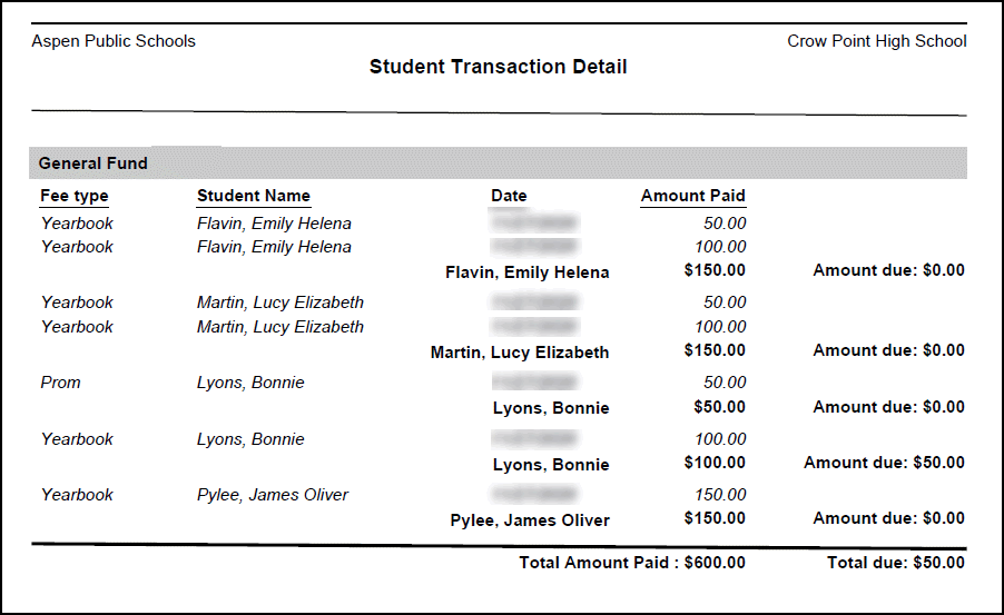 Solved Transaction Detail By Account Report