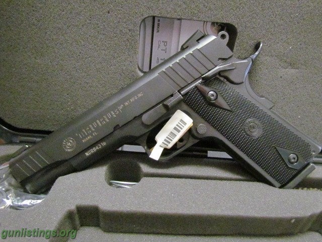 Taurus 1 191101Fs Pt 1911 Pistol For Sale 45 Acp