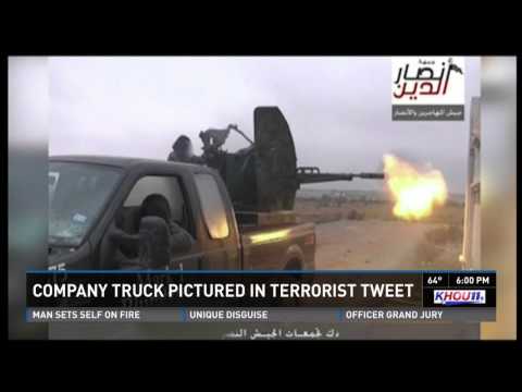 Texas Plumber Mark Oberholtzer S Work Truck Used By Syrian Rebels