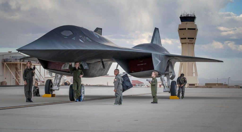 Top Gun Maverick Lockheed Darkstar Display At Edwards Afb Fighter Jets World