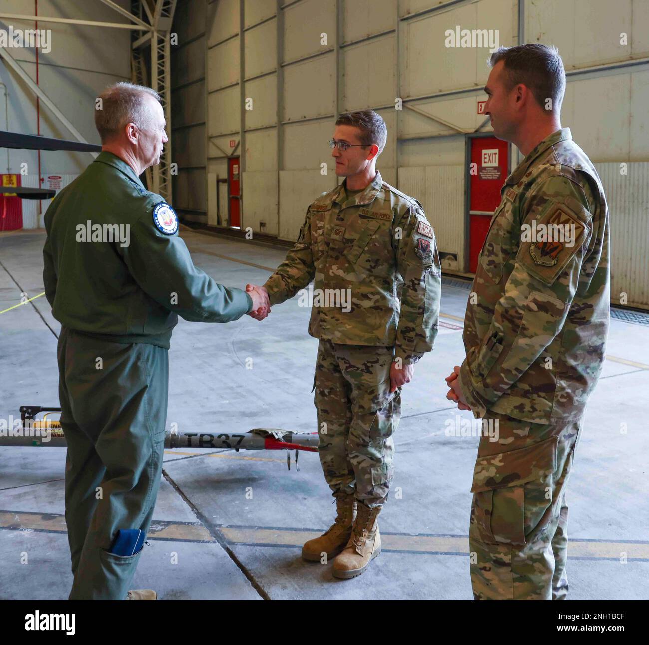 U S Air Force Gen Mark Kelly Commander Of Air Combat Command Speaks