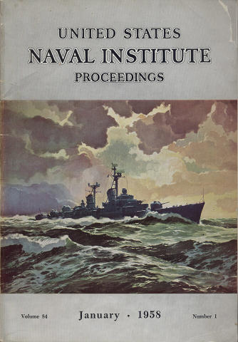 U S Naval Institute Proceedings March 1959 At Wolfgang S