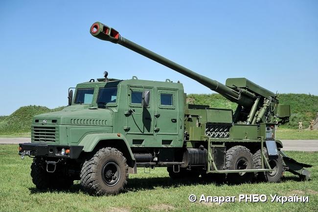 Ukraine Testing New Bohdana Truck Mounted Artillery Unian