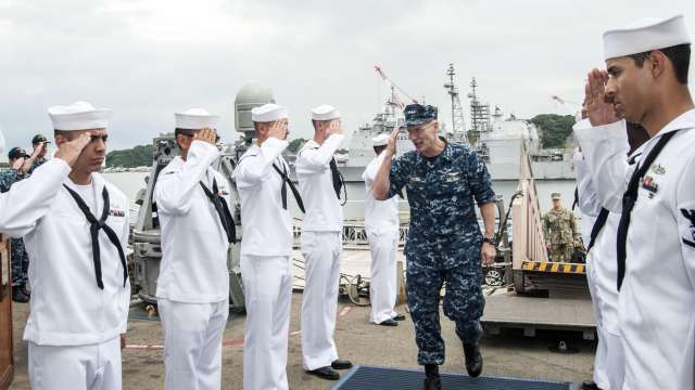 Us Fires Seventh Fleet Commander After Several Warship Collisions In Asia