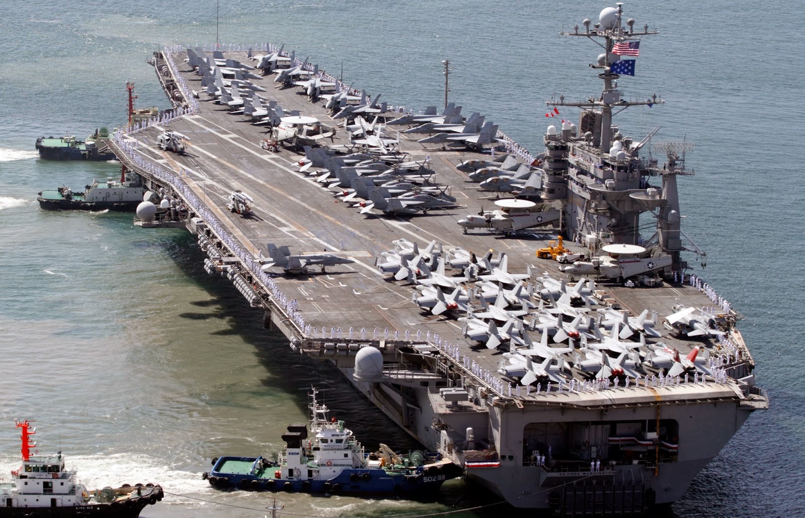 5 Facts About USS George Washington CVN-73