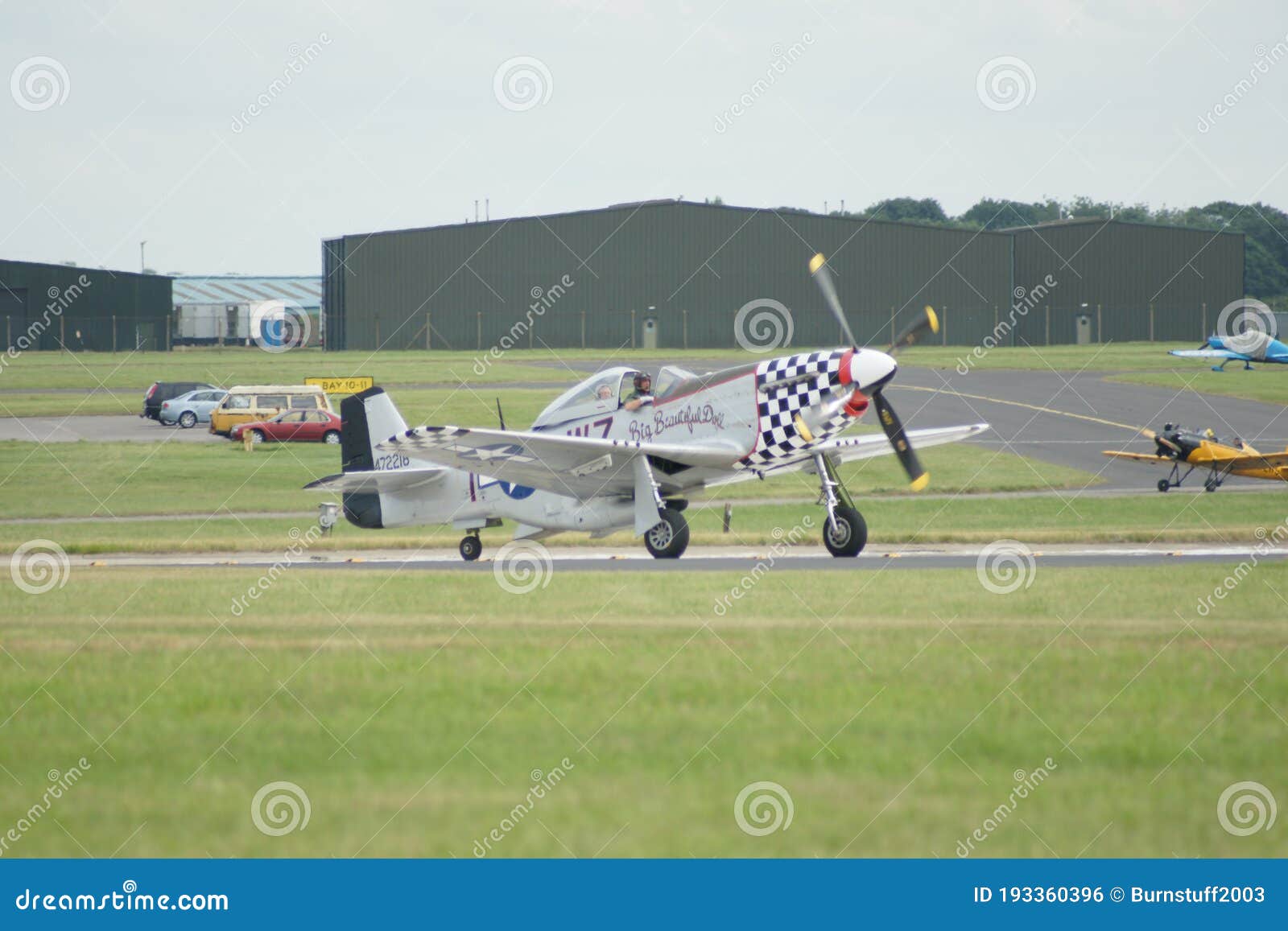 World War Two Usaaf P 51 Mustang Long Range Bomber Escort Fighter